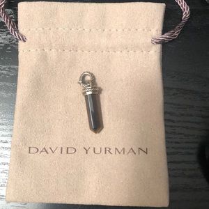 David Yurman Tigers Eye Crystal Amulet